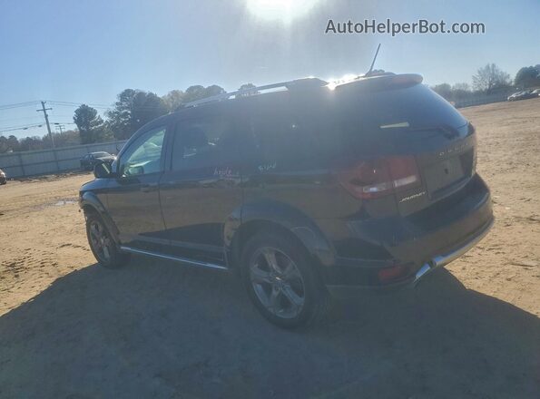 3C4PDCGG6HT590081 2017 DODGE JOURNEY Черный Задняя левая четверть