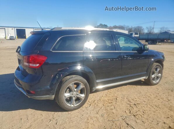 3C4PDCGG6HT590081 2017 DODGE JOURNEY Черный Задняя правая четверть