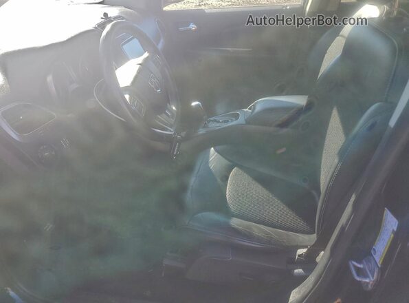 3C4PDCGG6HT590081 2017 DODGE JOURNEY Черный Вид салона спереди