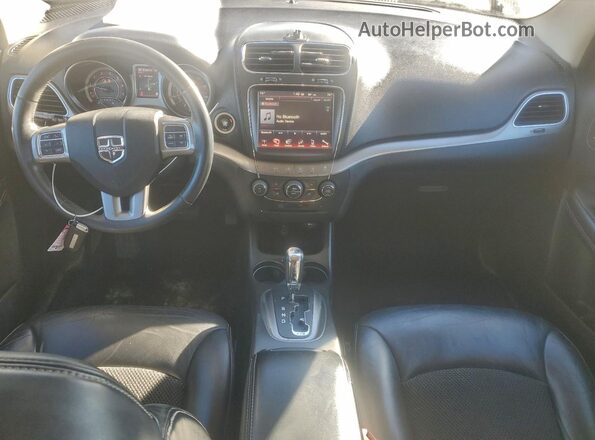 3C4PDCGG6HT590081 2017 DODGE JOURNEY Черный Вид панели приборов