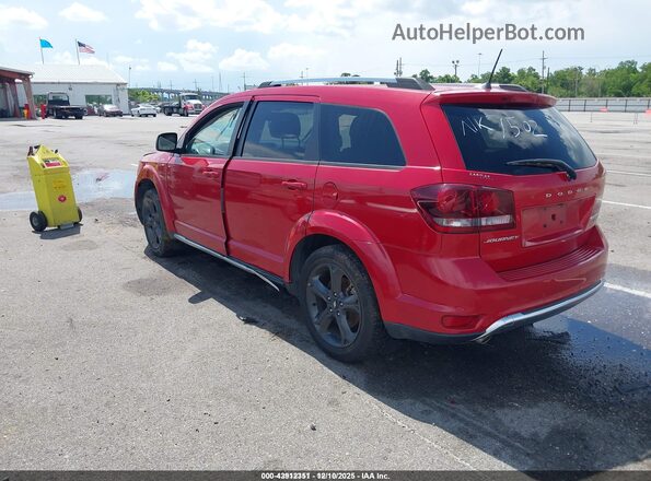 3C4PDCGG6KT717502 2019 DODGE JOURNEY Красный Задняя левая четверть