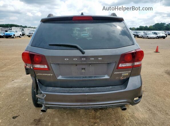 3C4PDCGG7JT166611 2018 DODGE JOURNEY Charcoal უკანა ხედი