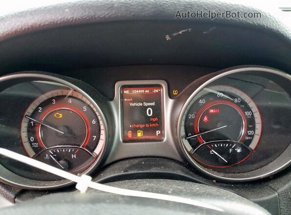 3C4PDCGG7JT166611 2018 DODGE JOURNEY Charcoal ხელსაწყოთა პანელის ხედი
