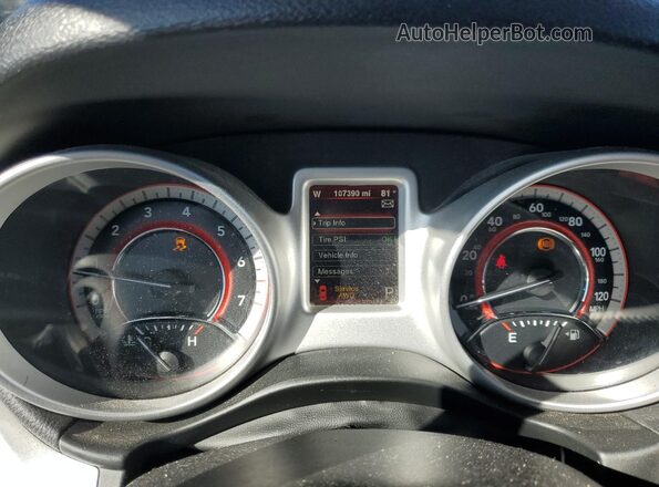 3C4PDDAG5GT247338 2016 DODGE JOURNEY Белый Вид щитка приборов