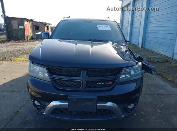 3C4PDDGG6HT553473 2017 DODGE JOURNEY Black Вид щитка приладів