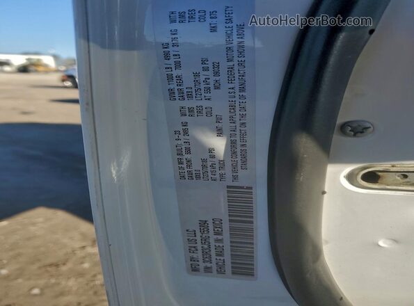 3C63R3CJ5RG155894 2024 RAM 3500 White VIN კოდის სტიკერის ხედი