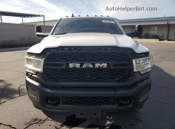 3C63RRGL5NG414697 2022 RAM 3500 White Вид наклейки з VIN-кодом