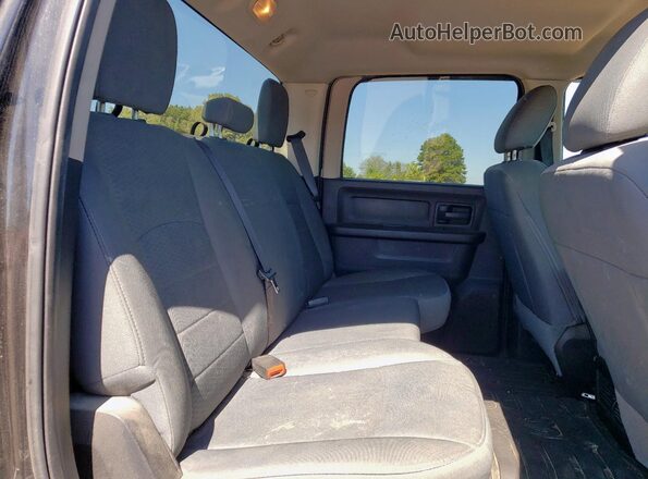3C63RRGL9GG202579 2016 RAM 3500 Black უკანა სავარძლების ხედი