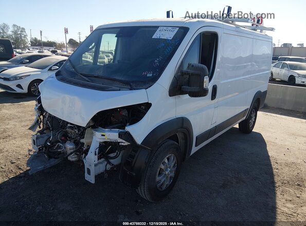 3C6LRVAG7SE552964 2025 RAM PROMASTER 1500 White Առջևի ձախ երեք քառորդ տեսարան