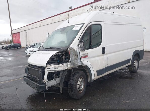 3C6LRVBG6ME558451 2021 RAM PROMASTER 1500 White Առջևի ձախ երեք քառորդ տեսարան