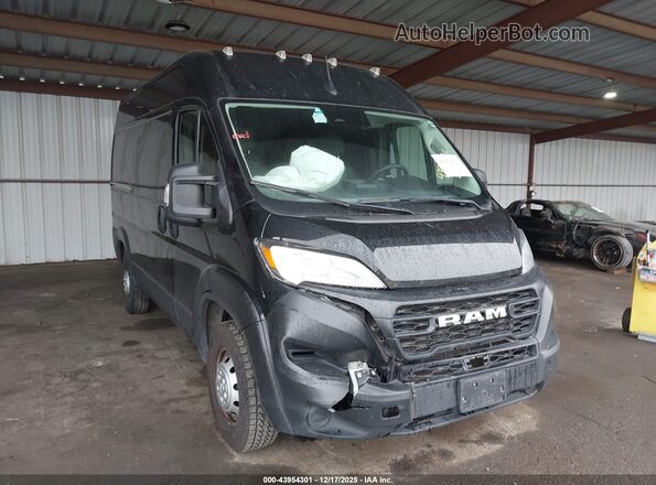3C6LRVCG1PE529524 2023 RAM PROMASTER 2500 Black Вид спереду