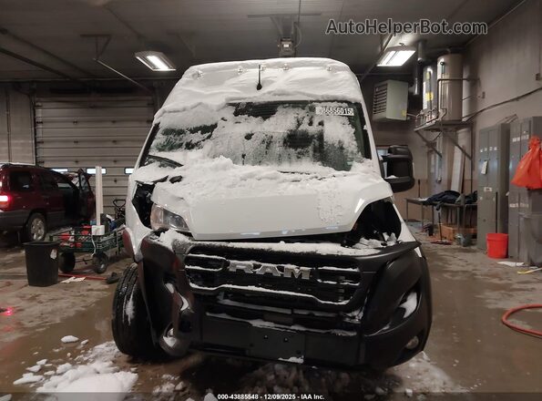 3C6LRVDG0RE132498 2024 RAM PROMASTER 2500 White Սարքավորումների վահանակի տեսք