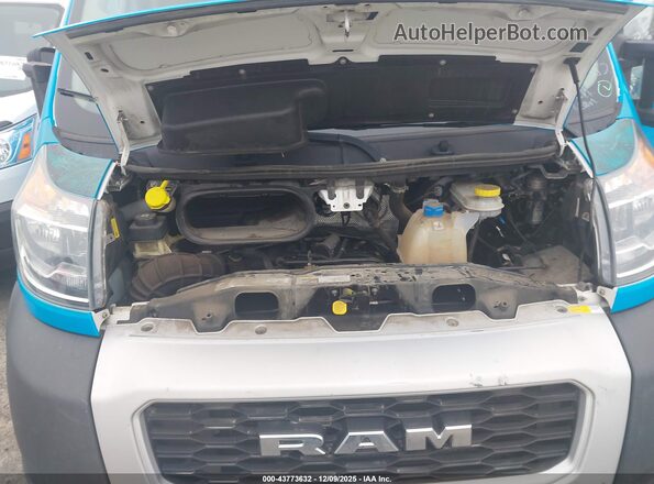 3C6LRVDG7ME532552 2021 RAM PROMASTER 2500 Blue უკანა ხედი