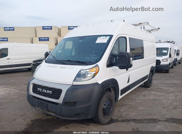 3C6LRVDG7ME532552 2021 RAM PROMASTER 2500 Blue წინა მარცხენა ხედი სამი მეოთხედიდან
