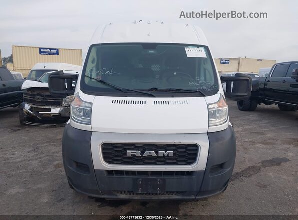 3C6LRVDG7ME532552 2021 RAM PROMASTER 2500 Blue ხელსაწყოთა პანელის ხედი