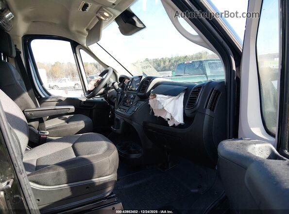 3C6LRVDG7NE111481 2022 RAM PROMASTER 2500 Black წინა სალონის ხედი