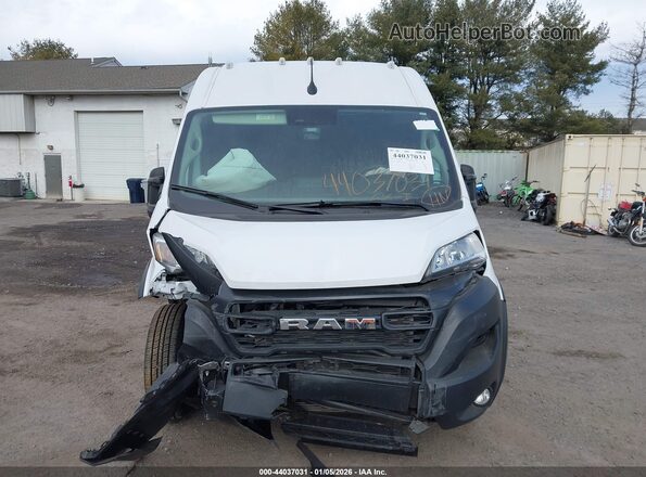 3C6LRVDG7SE521497 2025 RAM PROMASTER 2500 White Вид щитка приладів