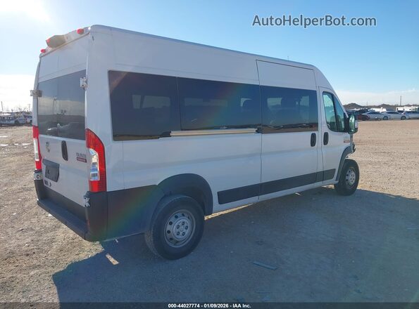 3C6LRVPG2ME506744 2021 RAM PROMASTER 2500 White Trasero derecho