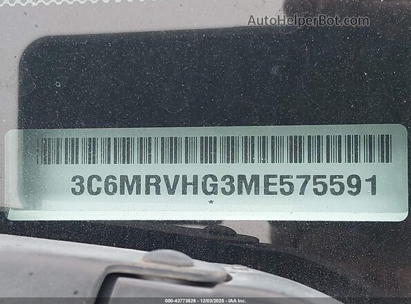 3C6MRVHG3ME575591 2021 RAM PROMASTER 3500 White Շարժիչի բաժամունքի տեսք