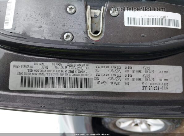 3C6RR7LT2LG182707 2020 RAM 1500 CLASSIC Gray Вид підкапотного простору
