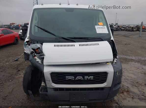 3C6TRVAG7LE141663 2020 RAM PROMASTER 1500 White Front view
