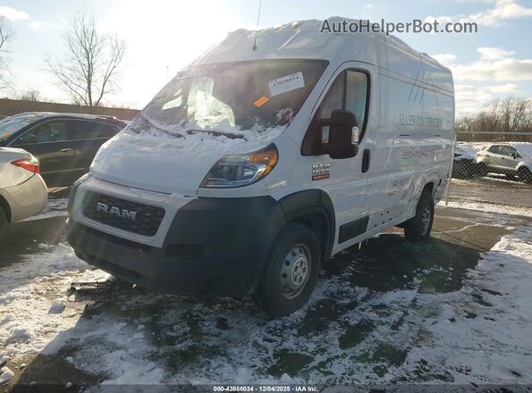3C6TRVBG5LE135584 2020 RAM PROMASTER 1500 White Առջևի ձախ երեք քառորդ տեսարան