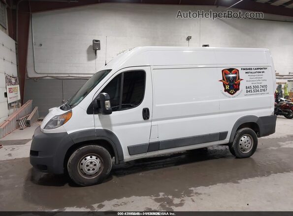 3C6TRVCG6JE112648 2018 RAM PROMASTER 2500 White წინა მარცხენა ხედი სამი მეოთხედიდან