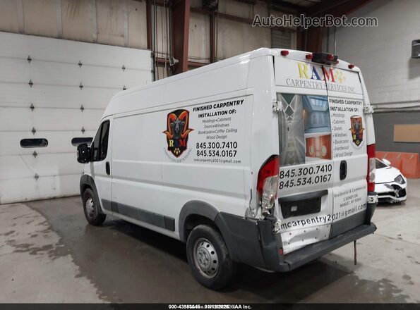 3C6TRVCG6JE112648 2018 RAM PROMASTER 2500 White უკანა მარცხენა