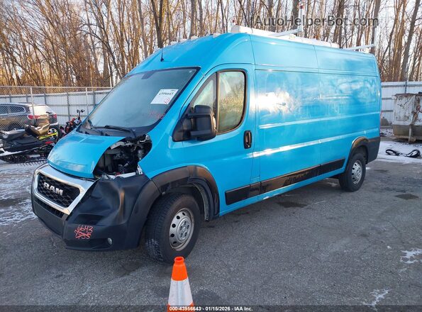 3C6TRVDG4LE122001 2020 RAM PROMASTER 2500 Light Blue Przód lewy
