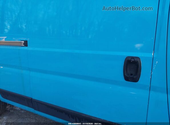 3C6TRVDG4LE122001 2020 RAM PROMASTER 2500 Light Blue Widok naklejki z numerem VIN