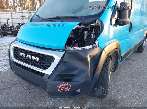 3C6TRVDG4LE122001 2020 RAM PROMASTER 2500 Light Blue Widok z przodu