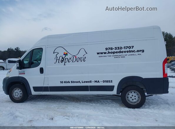 3C6TRVDG5LE103649 2020 RAM PROMASTER 2500 White 360 interior view