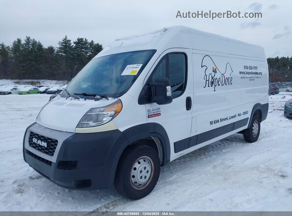 3C6TRVDG5LE103649 2020 RAM PROMASTER 2500 White Front left