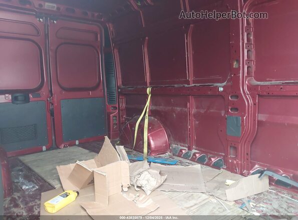 3C6TRVDG5LE135033 2020 RAM PROMASTER 2500 Red Vista de la etiqueta del VIN
