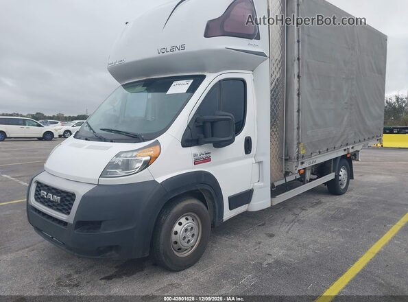 3C7WRVFGXKE564933 2019 RAM PROMASTER 3500 CAB Белый Передняя левая четверть