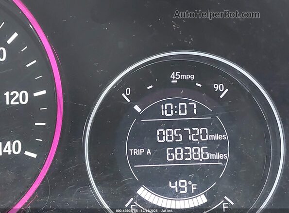 3CZRU5H19LM704554 2020 HONDA HR-V Красный 