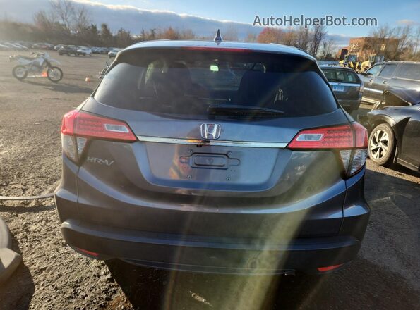 3CZRU5H35MM734444 2021 HONDA HR-V Серебряный Вид сзади