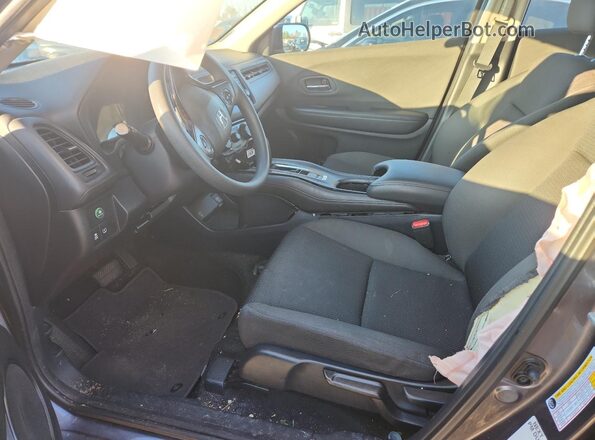 3CZRU5H35MM734444 2021 HONDA HR-V Серебряный Вид салона спереди
