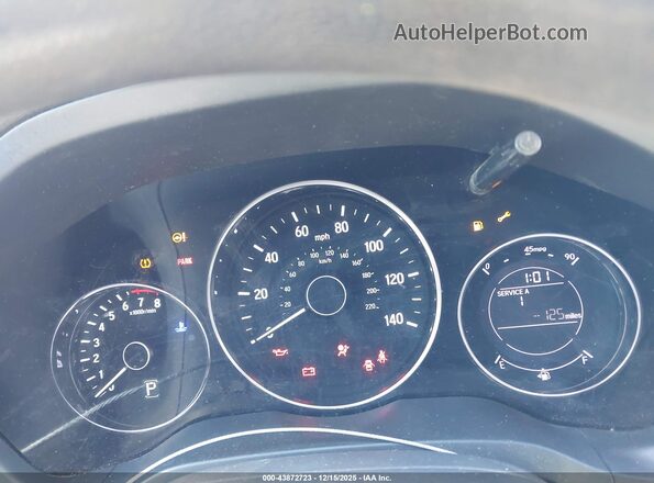 3CZRU5H38MM702927 2021 HONDA HR-V Silver Widok tylnych siedzeń
