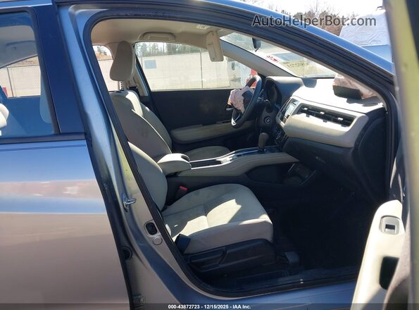 3CZRU5H38MM702927 2021 HONDA HR-V Silver Widok wnętrza z przodu