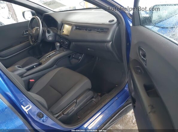 3CZRU6H10NM774971 2022 HONDA HR-V Blue წინა სალონის ხედი