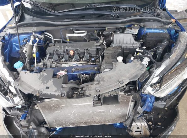 3CZRU6H10NM774971 2022 HONDA HR-V Blue უკანა ხედი