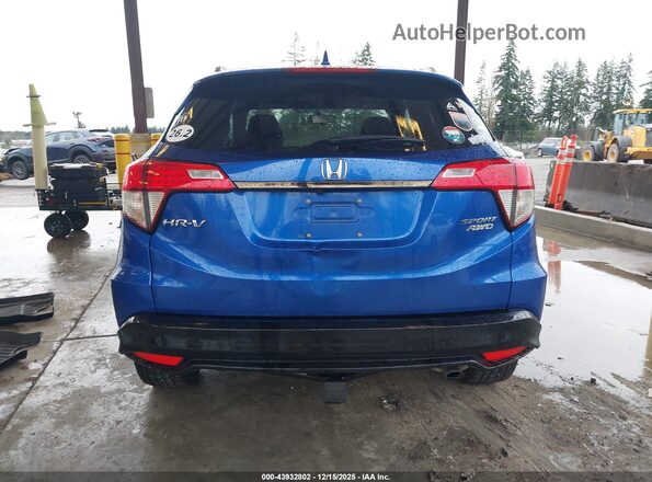 3CZRU6H10NM774971 2022 HONDA HR-V Blue 