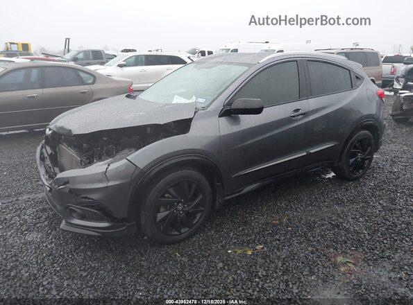 3CZRU6H12NM706980 2022 HONDA HR-V Серый Передняя левая четверть