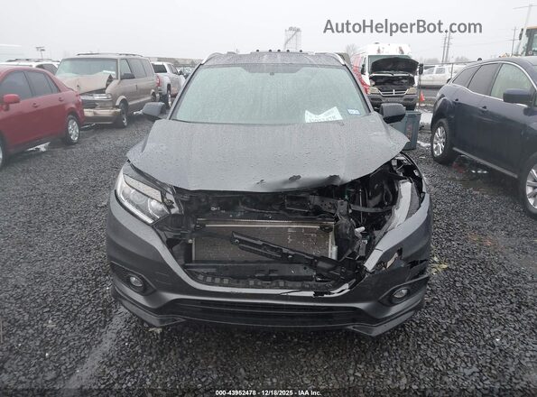 3CZRU6H12NM706980 2022 HONDA HR-V Серый Вид задней части салона