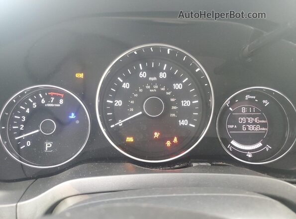 3CZRU6H13MM702760 2021 HONDA HR-V Серый 
