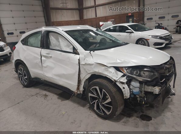 3CZRU6H18LM727278 2020 HONDA HR-V White სალონის 360-გრადუსიანი ხედი