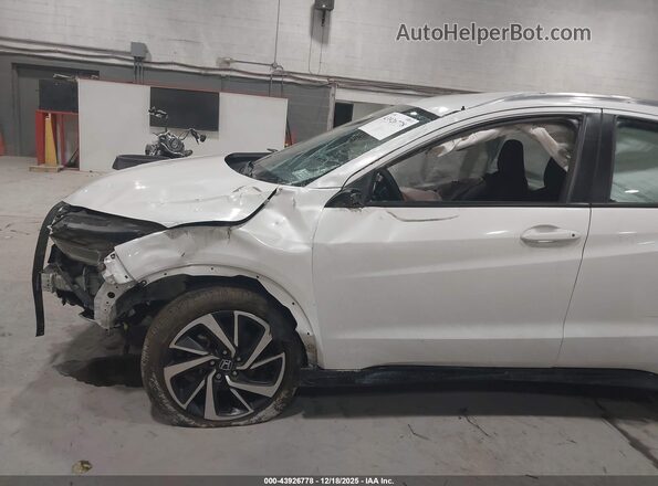 3CZRU6H18LM727278 2020 HONDA HR-V White ხელსაწყოთა პანელის ხედი