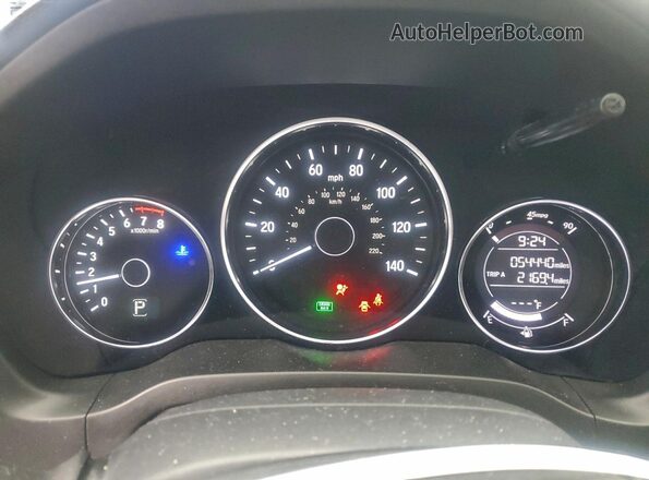 3CZRU6H19MM738369 2021 HONDA HR-V Blue 