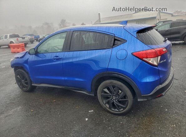 3CZRU6H19MM738369 2021 HONDA HR-V Blue 